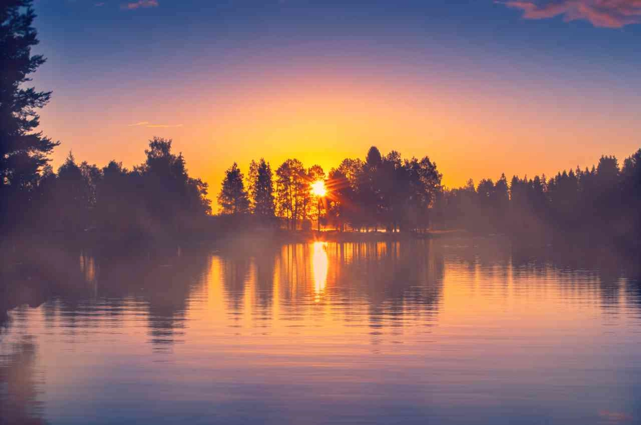 Tramonto estivo in Finlandia, Credits iStockPhoto