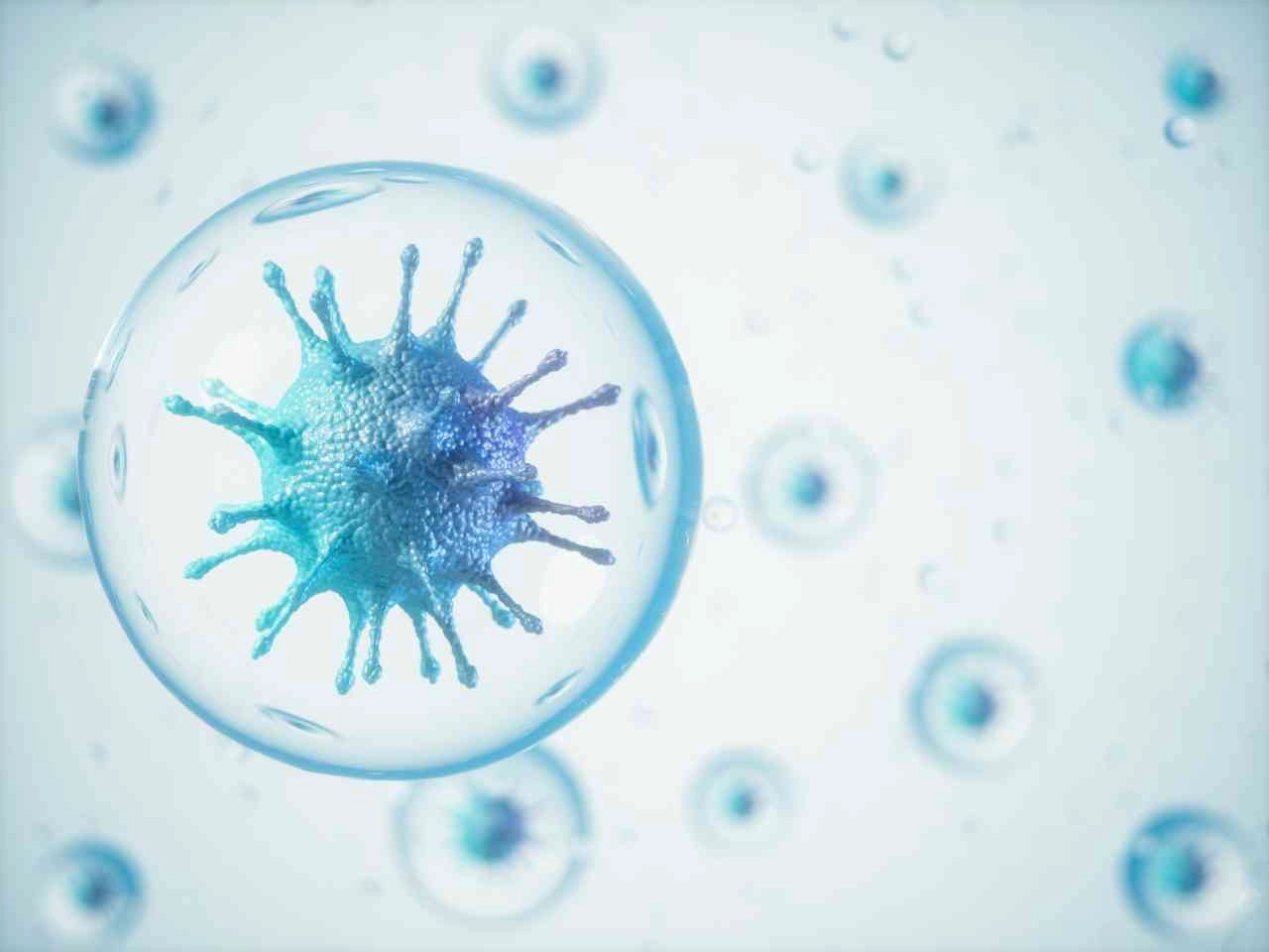 COVID-19 in droplets, le famose goccioline. Credits iStockPhoto