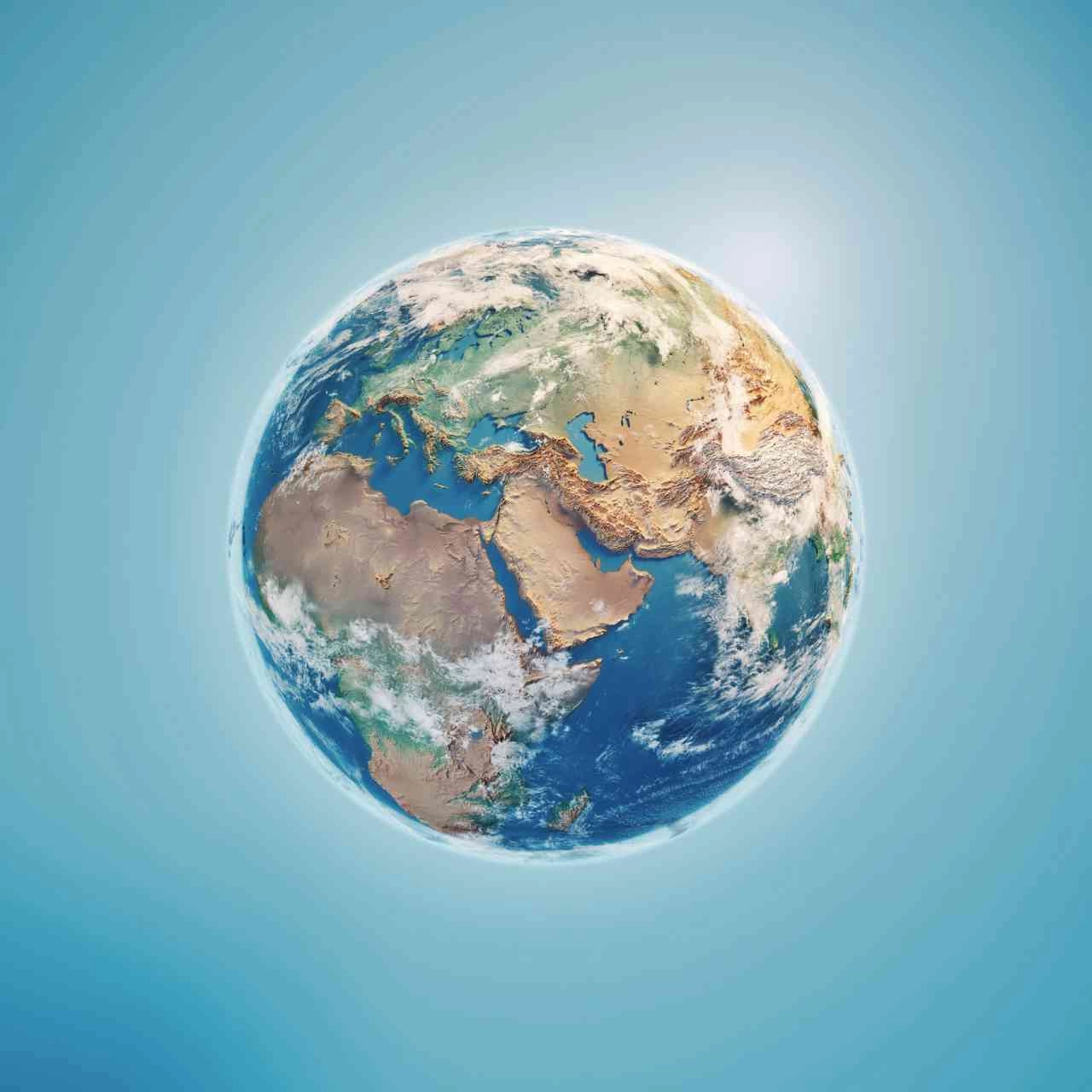 Pianeta Terra in 3D, Credits iStockPhoto